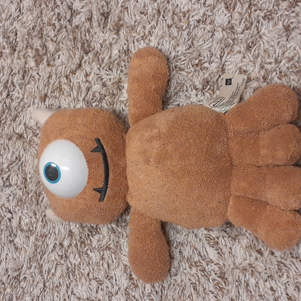 Little Mikey from Monster's Inc stuffed animal, good condition
